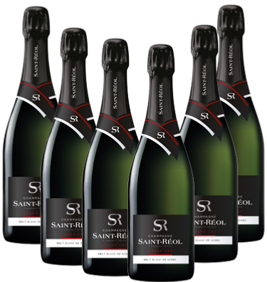 6 Blanc de Noirs Grand Cru dont 1 offerte